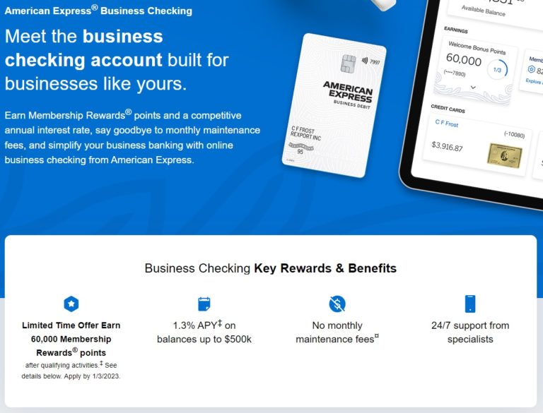 business checking offer