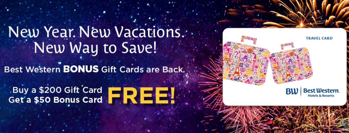 a card with a picture of a city and fireworks