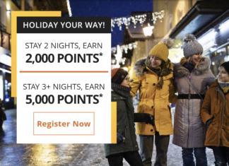 Choice Hotels promotion 2 nights 2,000 points 3 nights 5,000 points