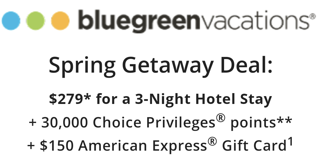 Choice Privileges Bluegreen Vacations timeshare offer
