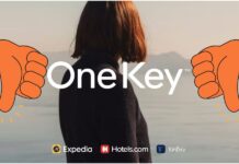 Hotelsdotcom Expedia VRBO One Key Thumbs Down