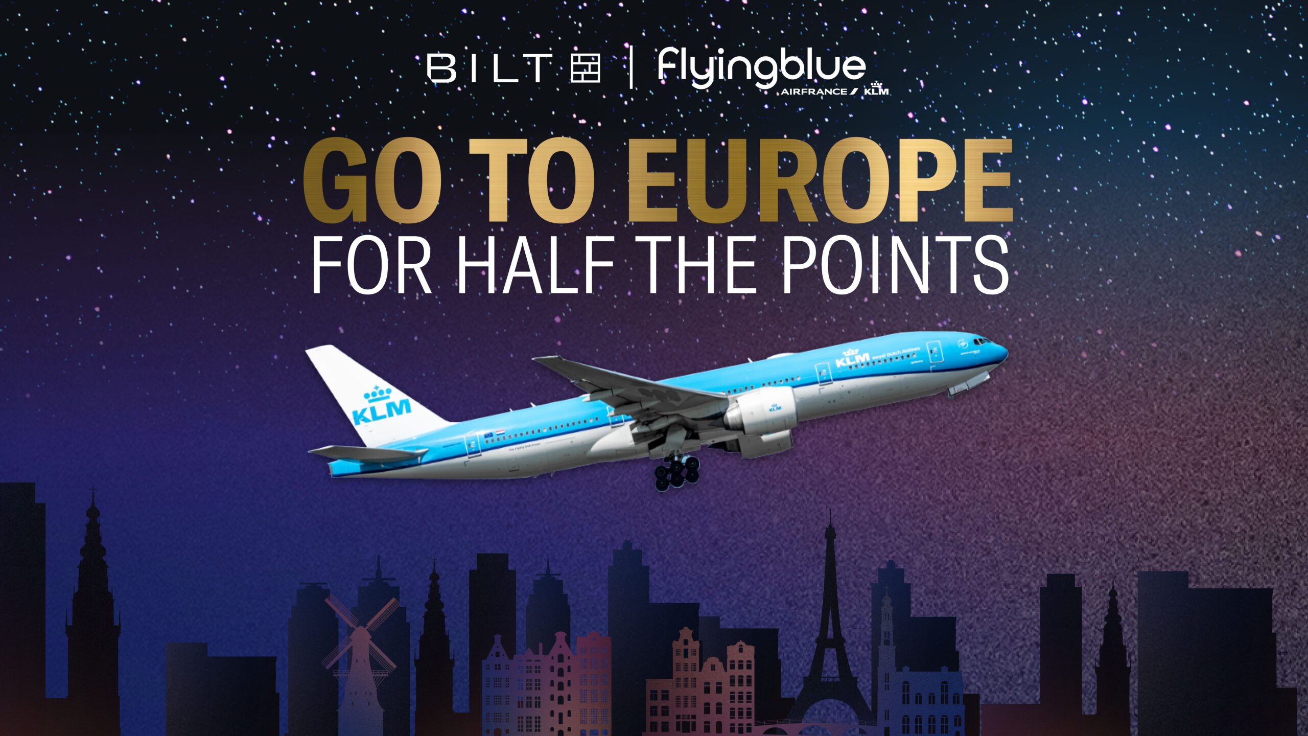 Bilt Rewards Air France KLM Flying Blue Transfer Bonus