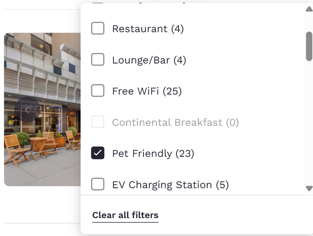 Choice pet-friendly filter