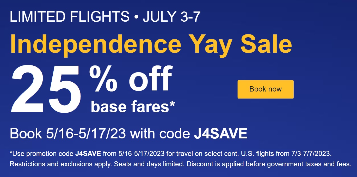 Southwest promo code J4SAVE