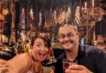 Stephen & Shae excited to see Hamilton in NYC