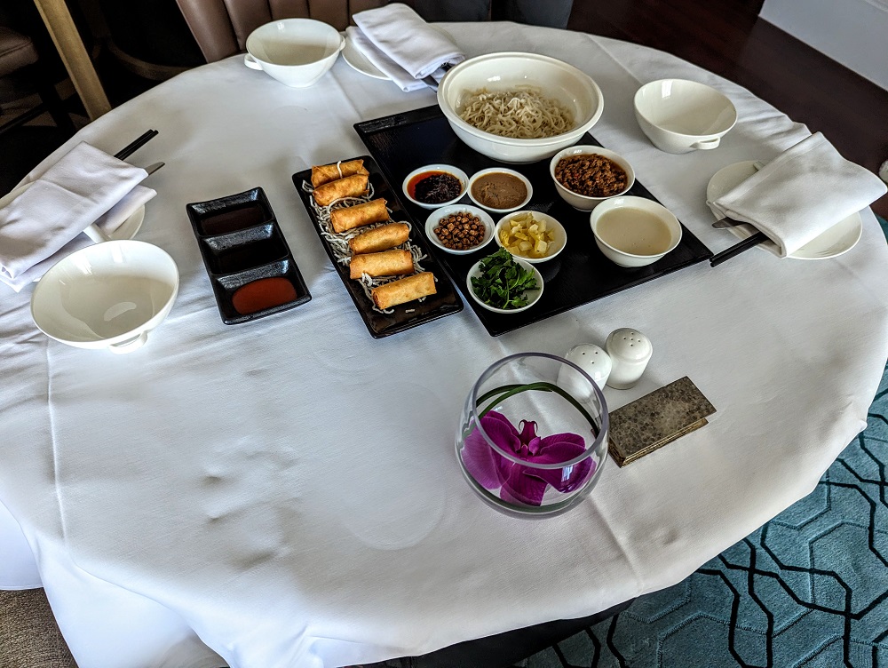Four Seasons Macau - Room service lunch