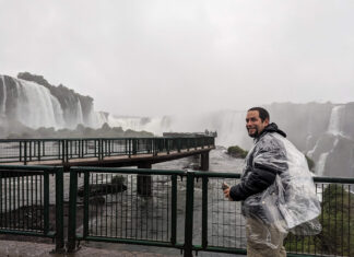 Nick Iguazu Falls Brasil Side Overlook