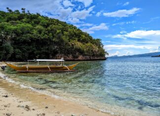 Paniquian Island in the Philippines
