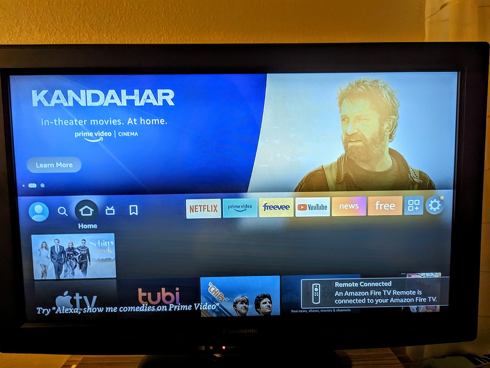 Voila - Fire TV Stick is working