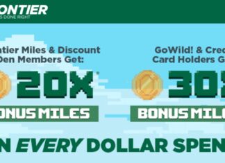 Frontier 20x-30x promotion