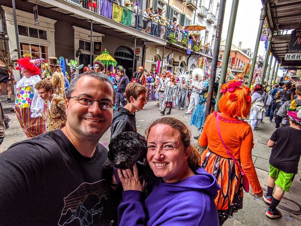 In New Orleans for Mardi Gras 2020 just before COVID shut things down