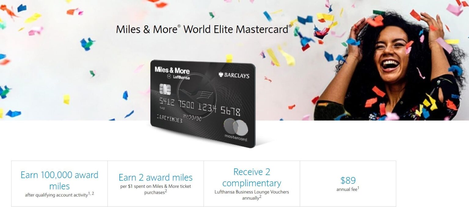 Lufthansa Miles & More Credit Card: 100k welcome offer (matches ...
