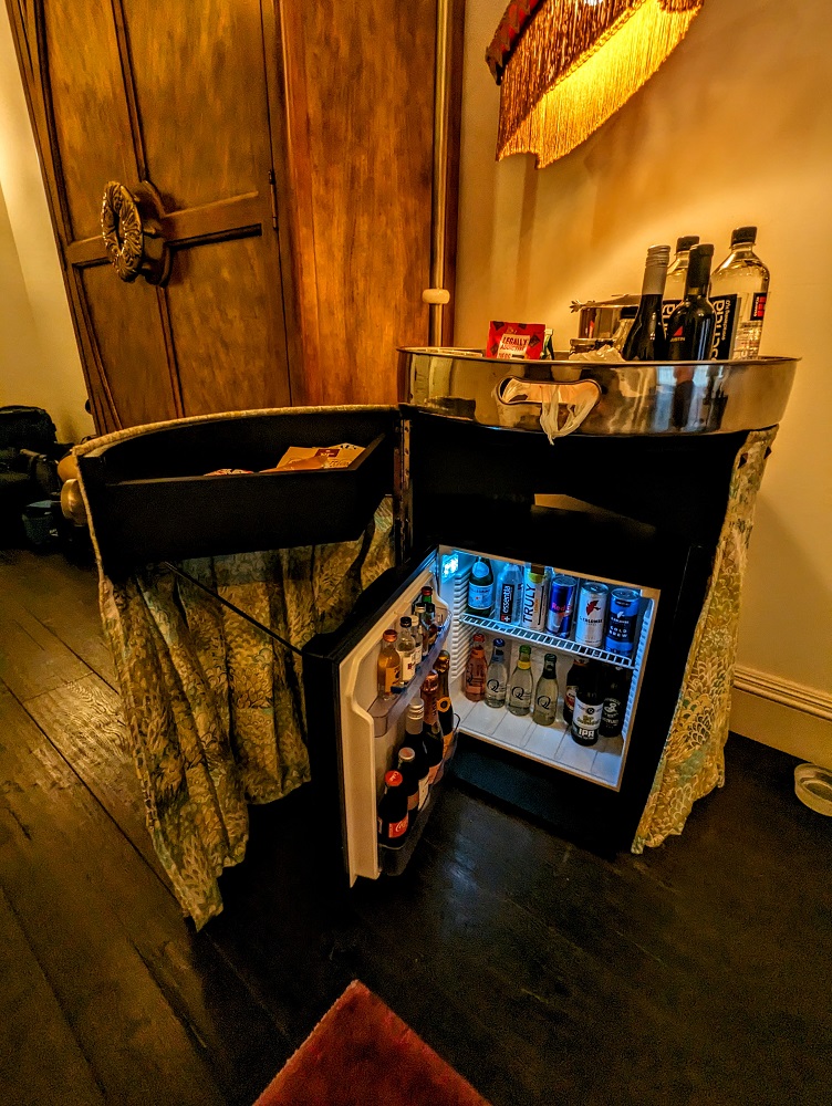 The Beekman, A Thompson Hotel In New York - Contents of mini fridge