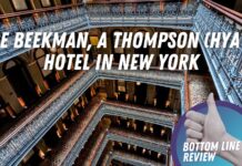 The Beekman A Thompson Hyatt Hotel In New York hotel review