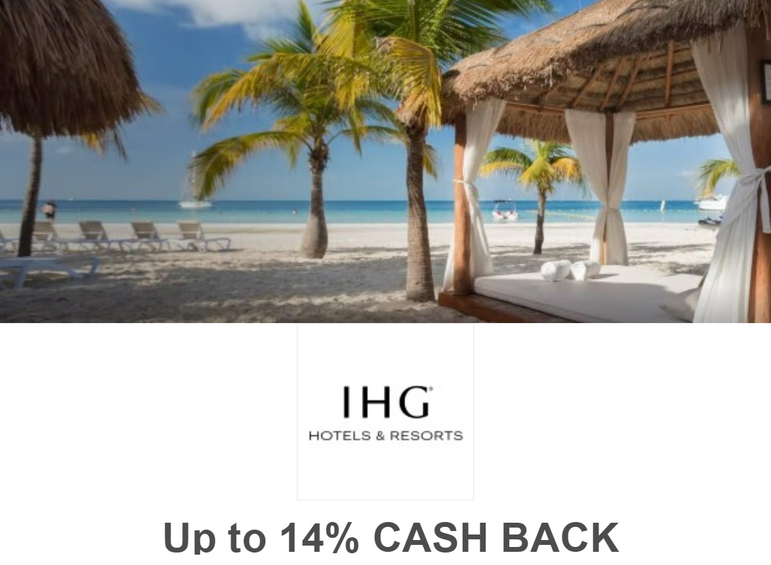 TopCashback IHG 14% cashback