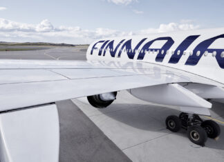 Finnair airplane