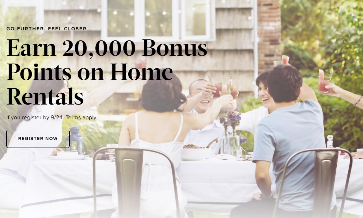 Marriott Homes & Villas promotion 20,000 bonus points