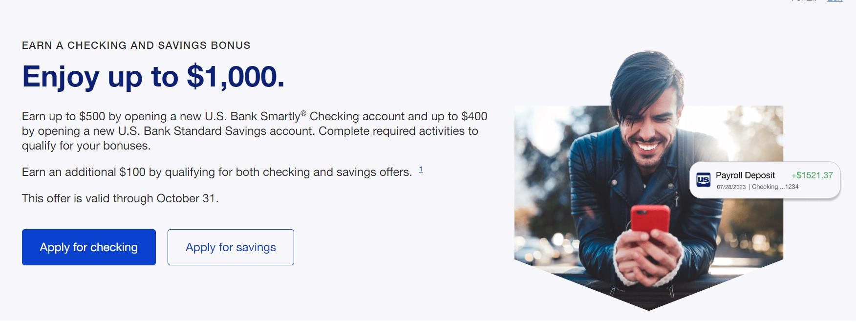 US Financial institution: As much as a 00 Bonus When Opening New Checking and Financial savings Accounts | Digital Noch