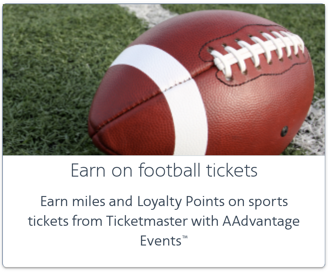 American Airlines AAdvantage Events