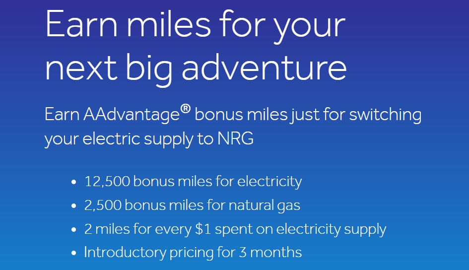 American Airlines NRG partnership