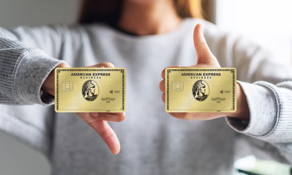 American Express Business Gold thumbs up down