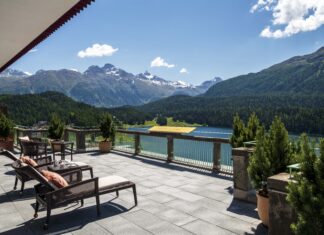 Badrutt's Palace Hotel in St Moritz, Switzerland (image courtesy of Leading Hotels of the World
