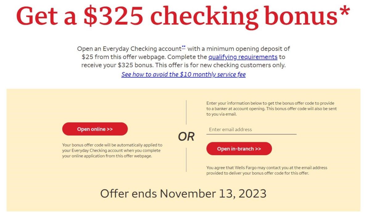 GET 325 BONUS WITH A NEW EVERYDAY CHECKING ACCOUNT visual data 2