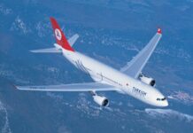 Turkish Airlines A330 airplane