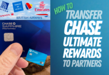 How to transfer Chase Ultimate Rewards to partners