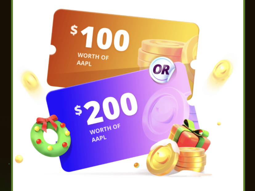 a colorful gift cards with gold coins and a wreath