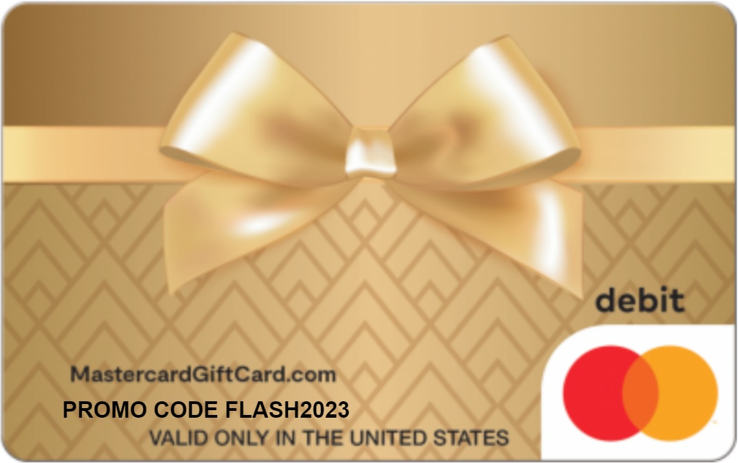 MastercardGiftCard promo code FLASH2023