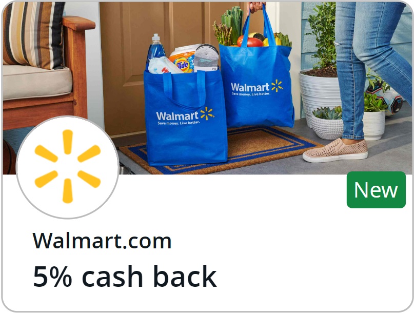 Walmart Chase Offer 5% back