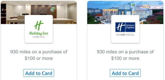SimplyMiles IHG Holiday Inn Express