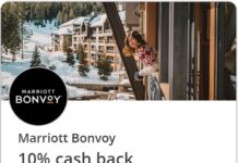 Marriott Chase Offer $100-$800 spend 10% back