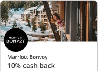 Marriott Chase Offer $100-$800 spend 10% back