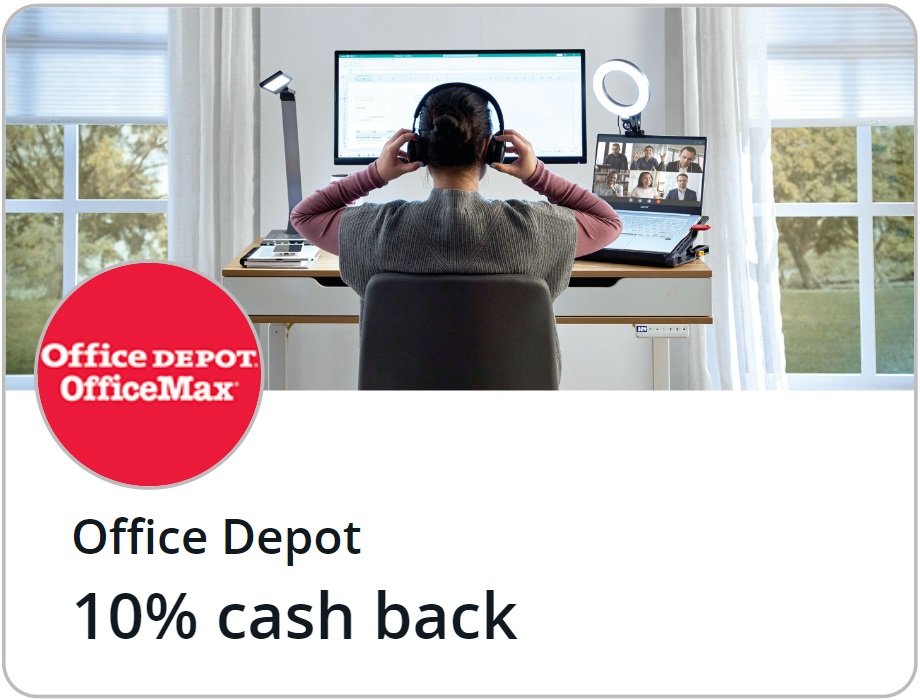 Office Depot OfficeMax Chase Offer 10 Back 