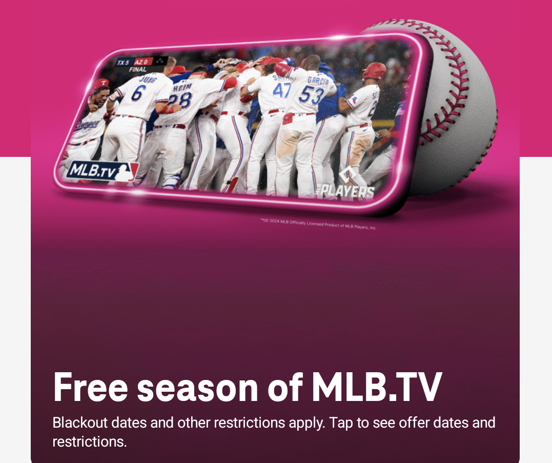 T-Mobile Tuesdays MLB TV