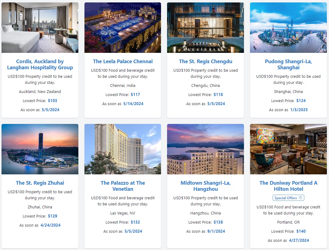 MaxFHR Fine Hotels & Resorts lowest prices