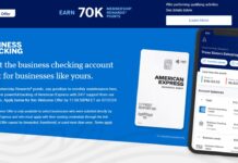 Amex Business Checking 70,000 bonus Membership Rewards