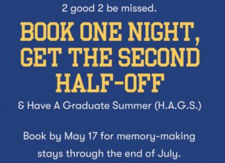 Graduate Hotels book one night get second half-off