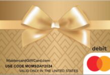 MastercardGiftCarddotcom promo code MOMSDAY2024