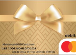 MastercardGiftCarddotcom promo code MOMSDAY2024