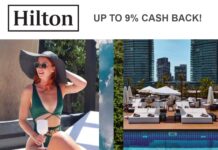 TopCashback Hilton 9% cashback