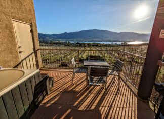 View from our balcony at Spirit Ridge Resort in Osoyoos, Canada - part of The Unbound Collection by Hyatt