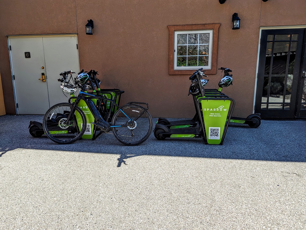 Spirit Ridge Resort in Osoyoos, Canada - Bikes & electric scooters