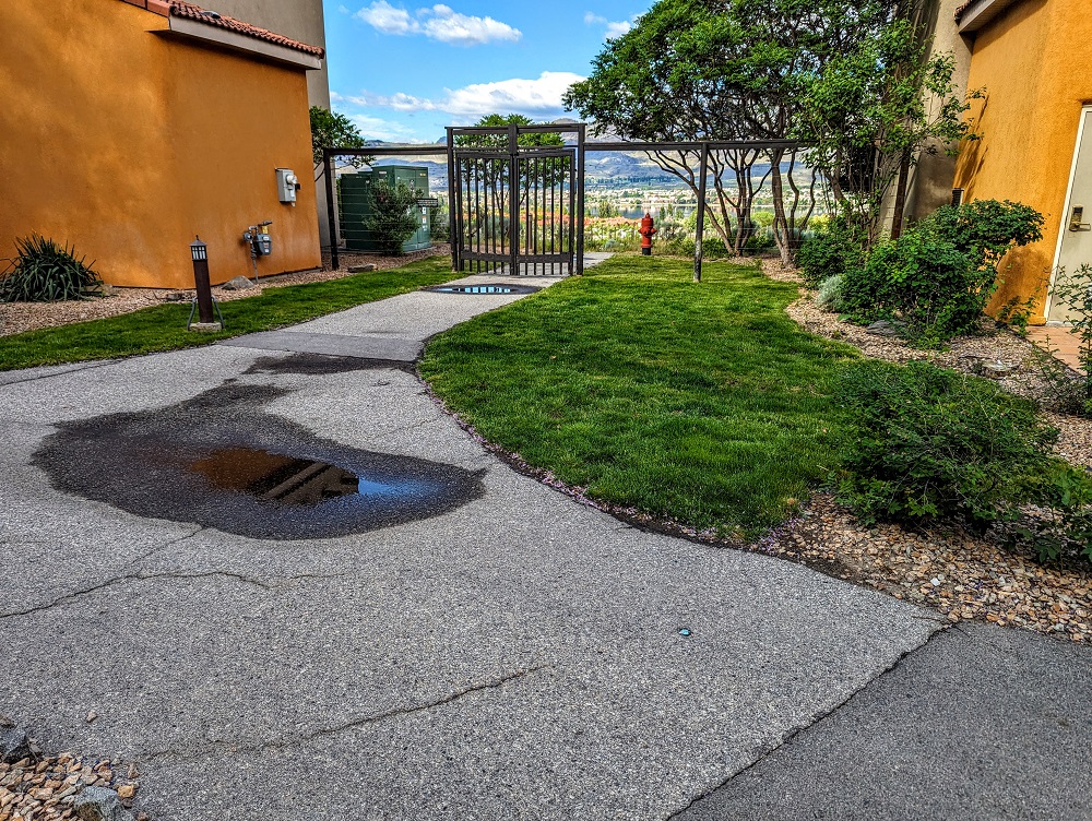 Spirit Ridge Resort in Osoyoos, Canada - Entrance to vineyard