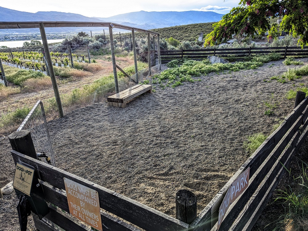 Spirit Ridge Resort in Osoyoos, Canada - Off-leash pet area