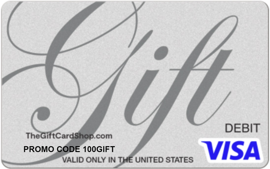 TheGiftCardShop promo code 100GIFT