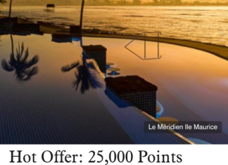 Vacations by Marriott Bonvoy 25,000 bonus points 4+ night stays