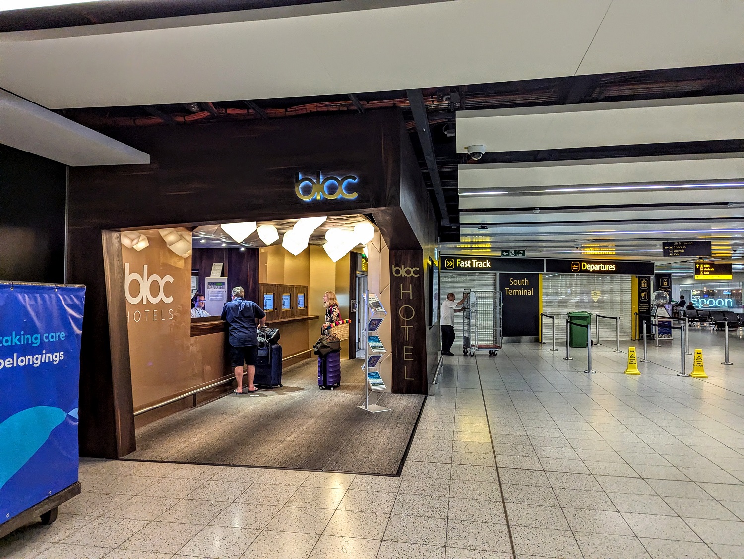 Bloc Hotel London Gatwick Airport entrance